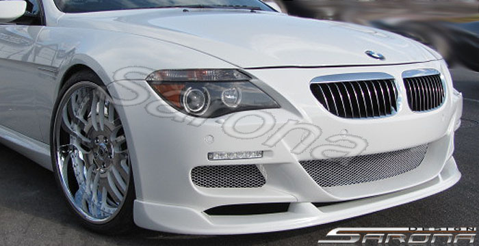 Custom BMW 6 Series Front Bumper  Coupe & Convertible (2004 - 2010) - $950.00 (Part #BM-008-FB)